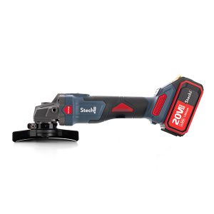StechEnd SX44 Akülü Avuç Taşlama 125mm 20V 4.0Ah (Çift Akülü)