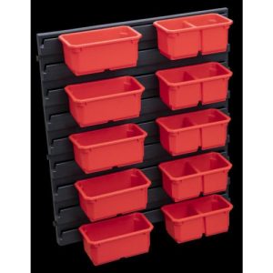 Qbrick System Containers SET nr 3 (QS ONE M and L Organizers; QS PRO 100 and 200 Organizers)