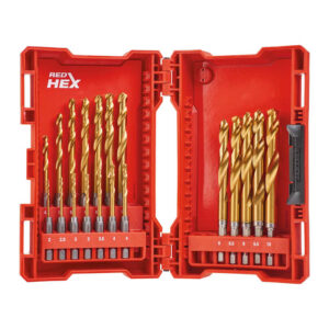 Milwaukee 19 Parça Hex Girişli Hss-G Metal Matkap Uc Seti