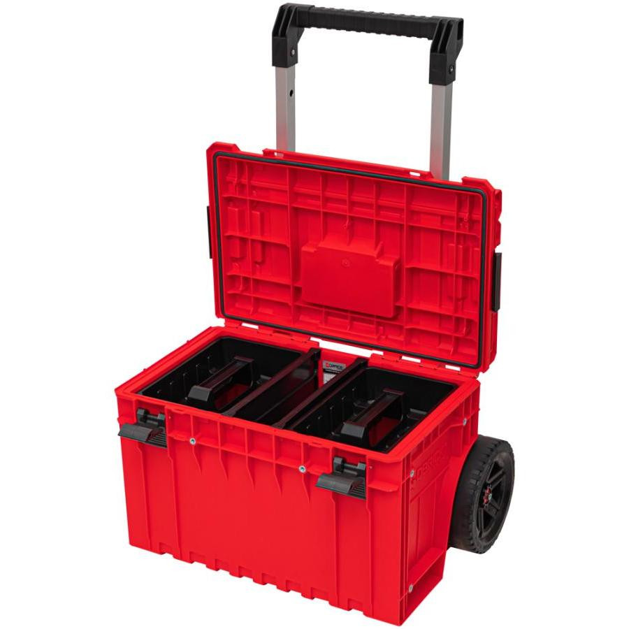 Qbrick System ONE Cart 2.0 Red Ultra HD Custom Tekerlekli Takım Çantası - Kırmızı