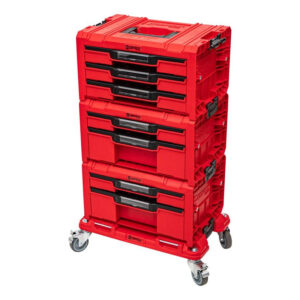 Qbrick System PRO Drawer Workshop Set 3 2.0 RUHD Takım Arabası Kırmızı