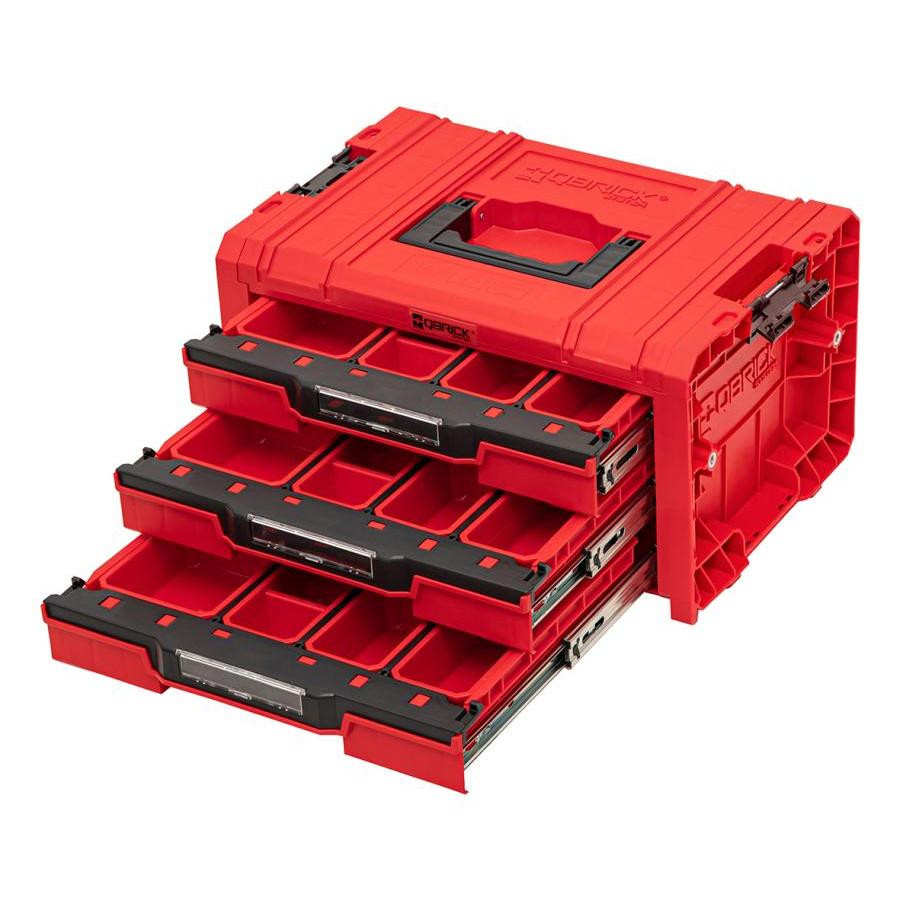 Qbrick System Pro Drawer 3 Toolbox 2.0 Expert RED Takım Çekmecesi