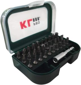 KLPRO KLBS30A 31 Parça Profesyonel Vidalama Uç Seti / Klpro Klbs30a 31 Parça Bits Uç Seti