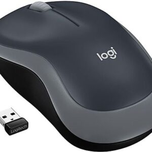 Logitech M185 USB Alıcılı Kompakt Kablosuz Mouse 910-002235 Siyah-Gri