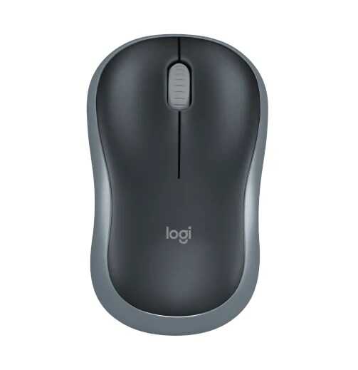 Logitech M185 USB Alıcılı Kompakt Kablosuz Mouse 910-002235 Siyah-Gri