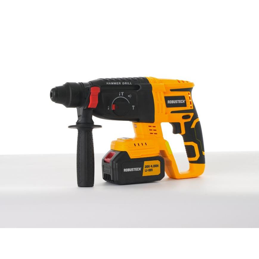 RBT (Rebustech) CH-20B 20V 4.0Ah Kömürsüz Akülü Kırıcı Delici - Çift Bataryalı