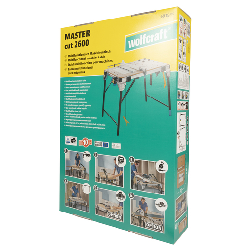 Wolfcraft Mastercut 2600 Multifonksiyonel Makine Tezgahı
